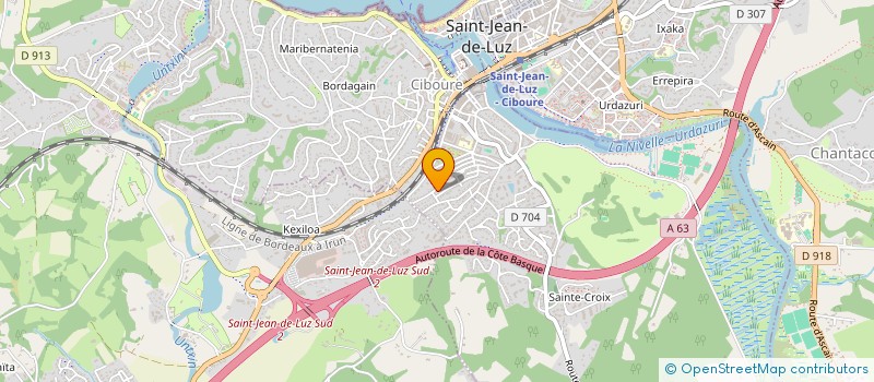 localisation de l'entreprise MALY  CIBOURE