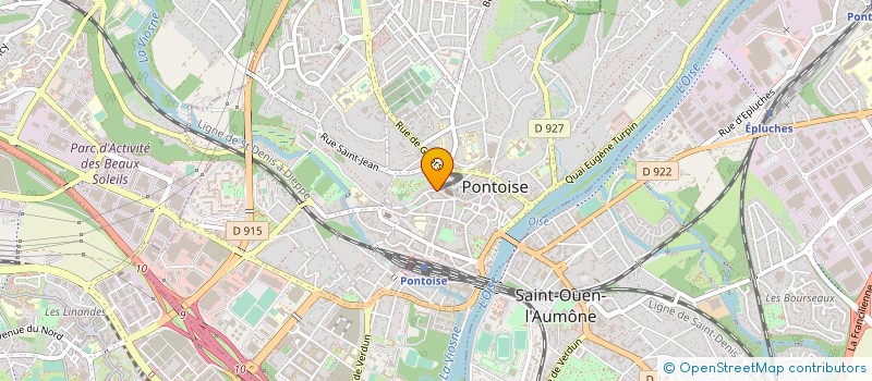 localisation de l'entreprise MALY BEAUTE à PONTOISE