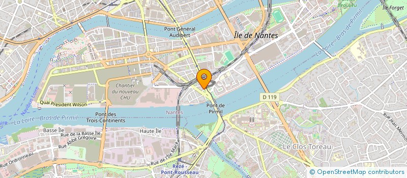 localisation de l'entreprise MALYA à NANTES