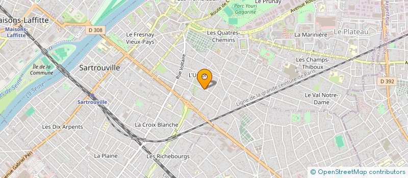 localisation de l'entreprise MALYA  SARTROUVILLE