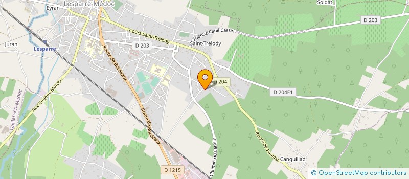 localisation de l'entreprise MALYA.S  LESPARRE-MEDOC