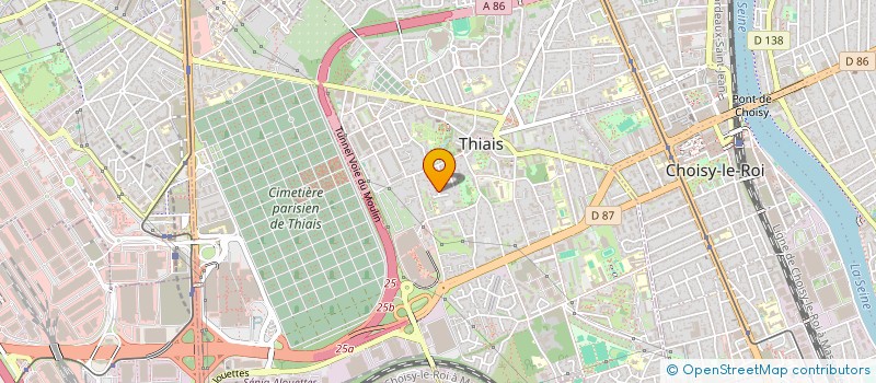 localisation de l'entreprise MALYASSO  THIAIS