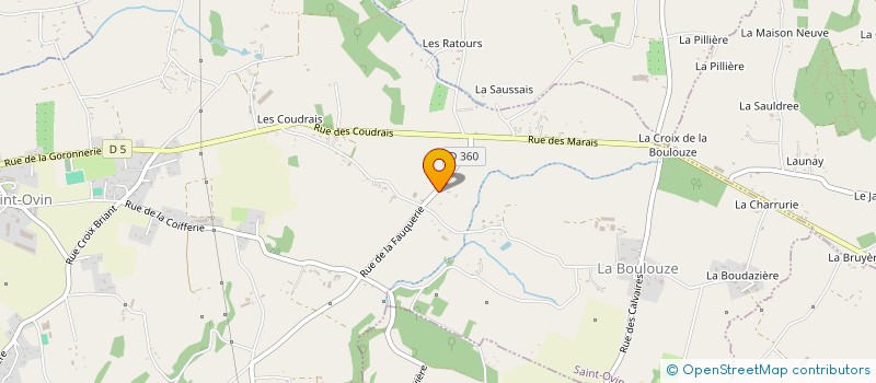 localisation de l'entreprise MALYE  SAINT-OVIN