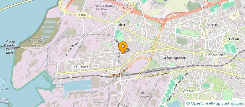 localisation de l'entreprise MALYNA  LA ROCHELLE