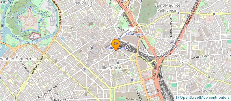 localisation de l'entreprise MALYNE à LILLE