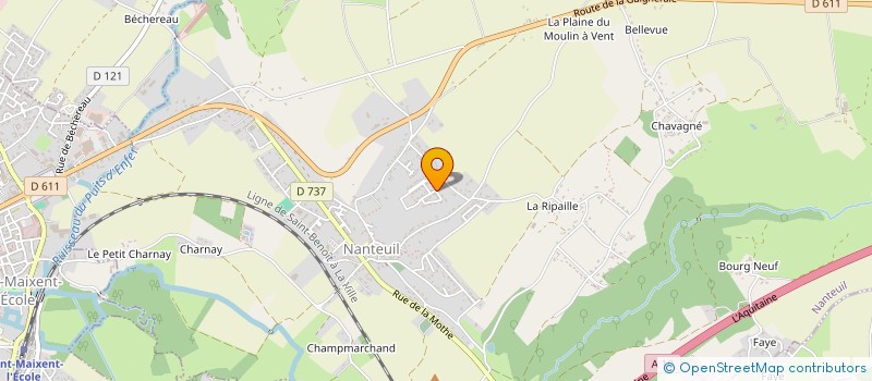 localisation de l'entreprise MALYNOA  NANTEUIL