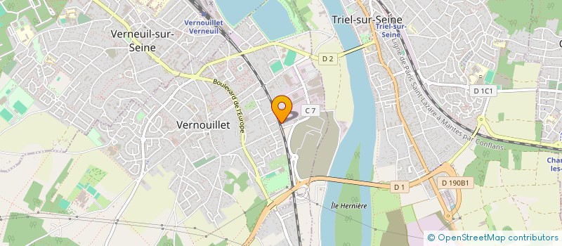 localisation de l'entreprise MALYNS  VERNOUILLET