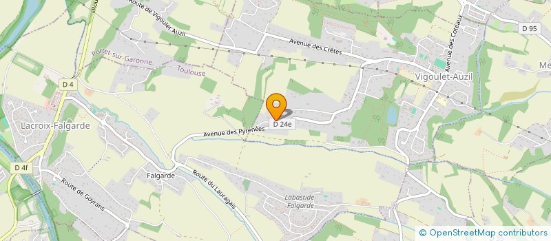 localisation de l'entreprise MALYPAT  VIGOULET-AUZIL