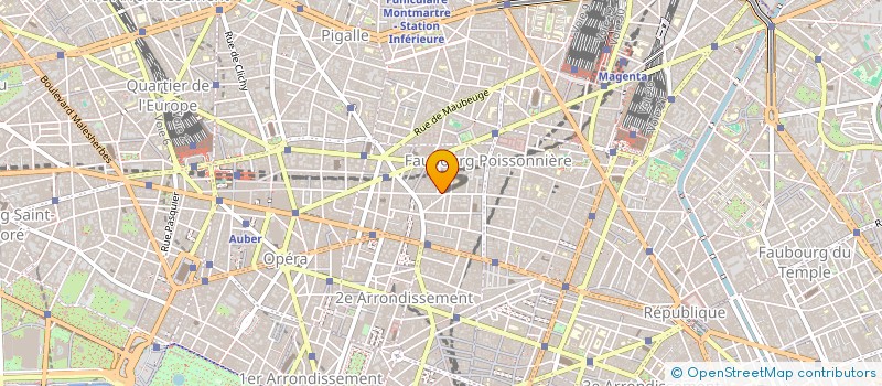 localisation de l'entreprise MALYS à PARIS
