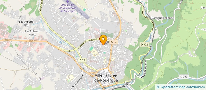 localisation de l'entreprise MALYS  VILLEFRANCHE-DE-ROUERGUE