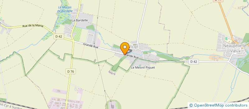 localisation de l'entreprise MALYS IMMO  VICQ