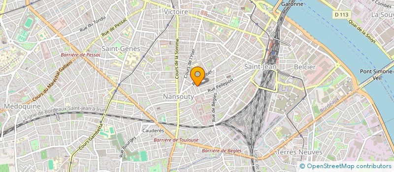 localisation de l'entreprise MALYSA  BORDEAUX