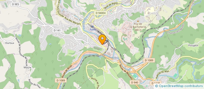 localisation de l'entreprise MALYSEB MOTORS  TULLE