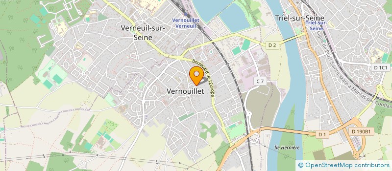 localisation de l'entreprise MALZAC CAMIL à VERNOUILLET