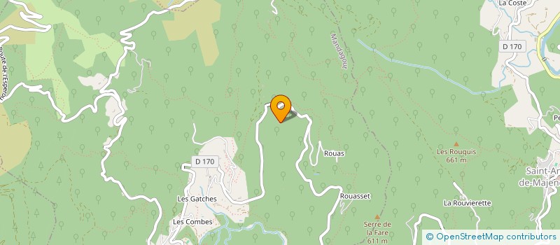 localisation de l'entreprise MALZAC ET FILS  MANDAGOUT