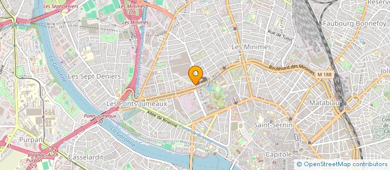 localisation de l'entreprise MAM à TOULOUSE