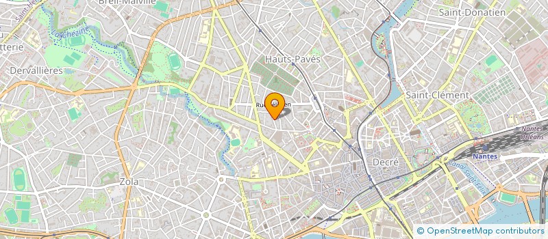 localisation de l'entreprise MAM à NANTES