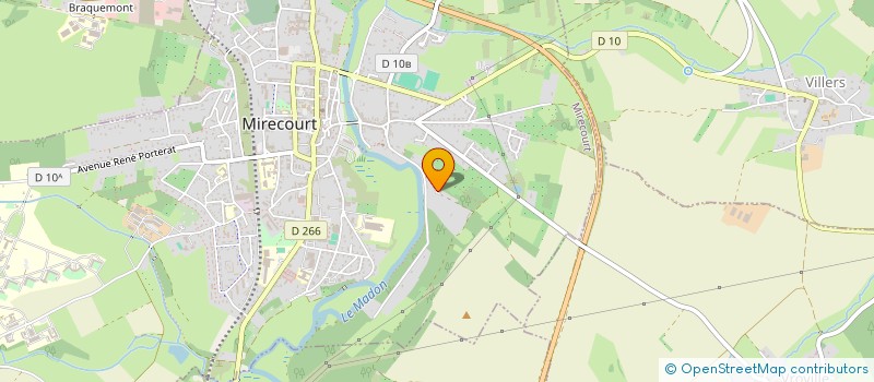 localisation de l'entreprise MAM  MIRECOURT