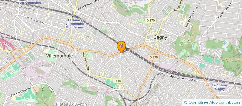 localisation de l'entreprise MAM  VILLEMOMBLE