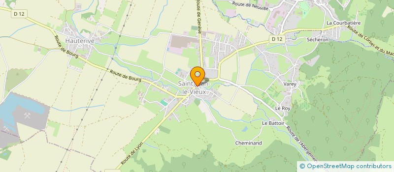 localisation de l'entreprise MAM à SAINT-JEAN-LE-VIEUX