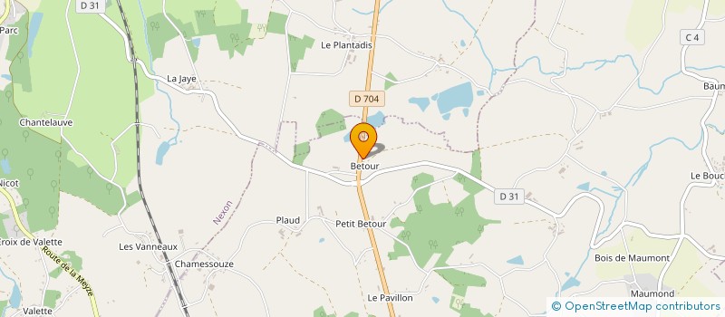 localisation de l'entreprise MAM à JANAILHAC