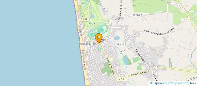 localisation de l'entreprise MAM  AGON-COUTAINVILLE