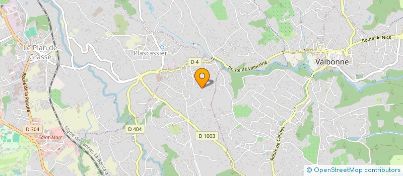 localisation de l'entreprise MAM  MOUANS-SARTOUX