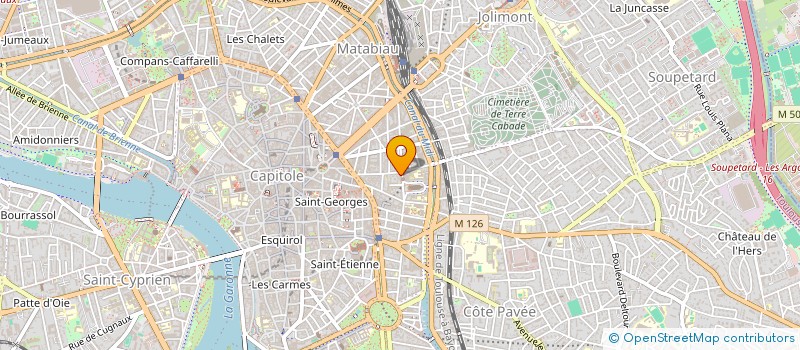 localisation de l'entreprise MAM  TOULOUSE