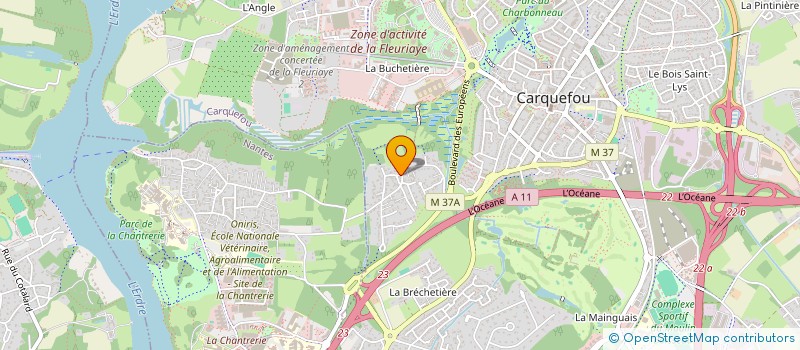localisation de l'entreprise MAM A PAS DE BAMBINS à CARQUEFOU