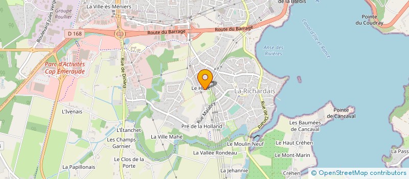 localisation de l'entreprise MAM A PETITS PAS à LA RICHARDAIS