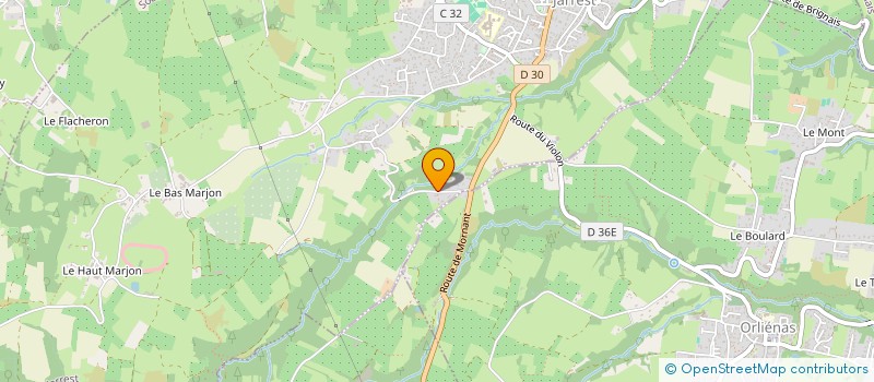 localisation de l'entreprise MAM A PETITS PAS  THURINS