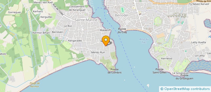 localisation de l'entreprise MAM'AISON LUDIQUE à PONT-L'ABBE