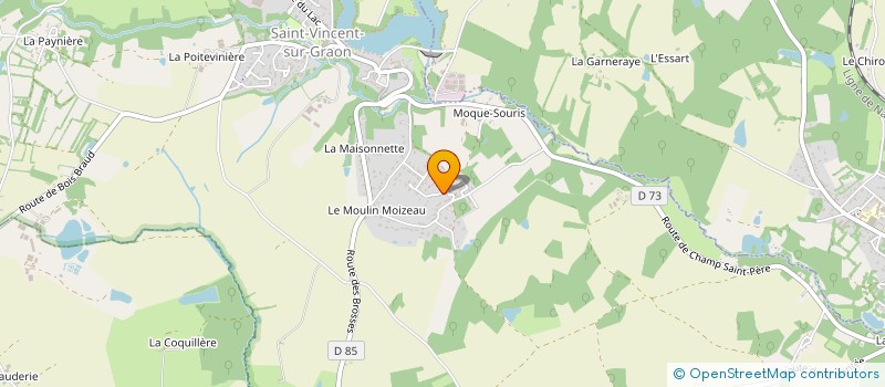 localisation de l'entreprise MAM AM STRAM GRAM  SAINT-VINCENT-SUR-GRAON