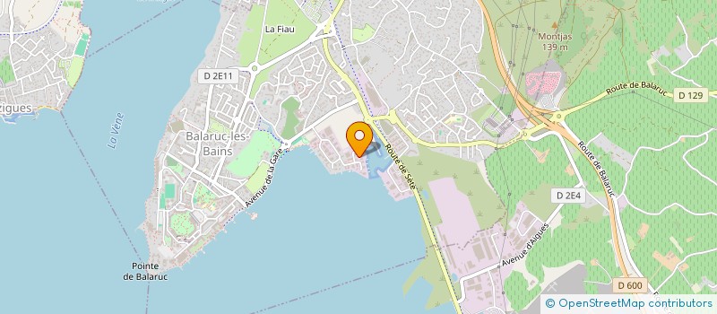 localisation de l'entreprise MAM'AMIA  BALARUC-LES-BAINS