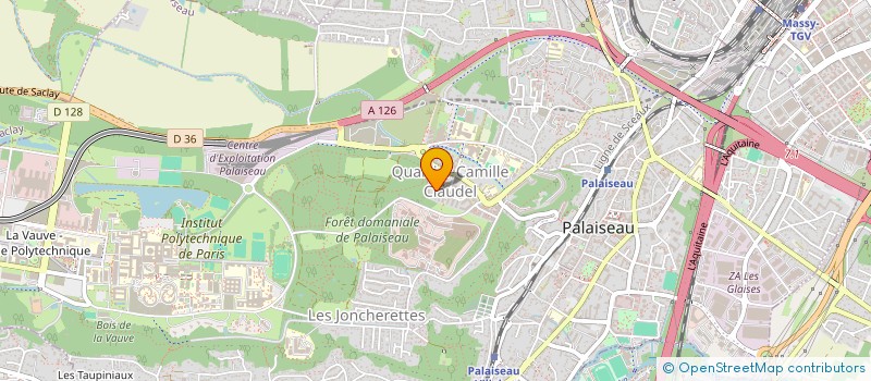 localisation de l'entreprise MAM'AMIE  PALAISEAU