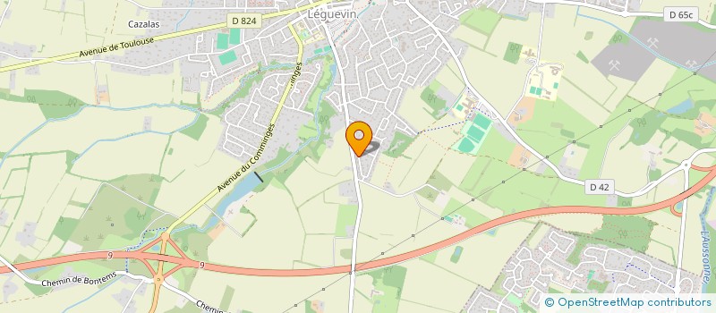 localisation de l'entreprise MAM AMIS HA à LEGUEVIN