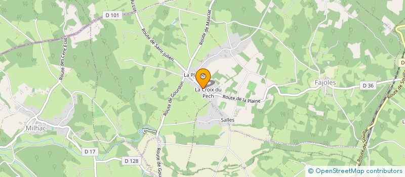 localisation de l'entreprise MAM'AN BONHEUR  ANGLARS-NOZAC