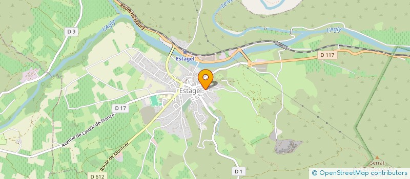 localisation de l'entreprise MAM ARBRE D'EVEIL  THUIR