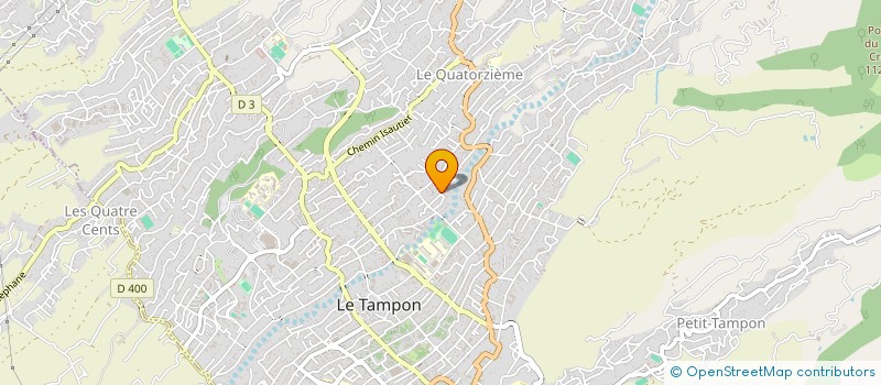 localisation de l'entreprise MAM' ARC-EN-CIEL  LE TAMPON