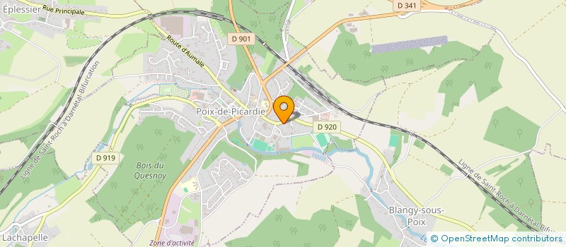 localisation de l'entreprise MAM AU PAYS DES LOULOUS  POIX-DE-PICARDIE