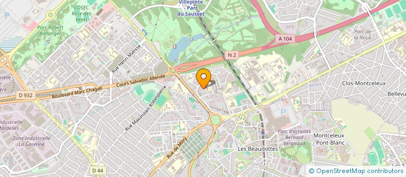 localisation de l'entreprise MAM AU ROYAUME DES CHOUPINOUS à AULNAY-SOUS-BOIS