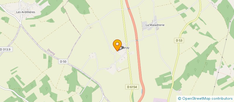 localisation de l'entreprise MAM BAELEN  LA MADELEINE-DE-NONANCOURT