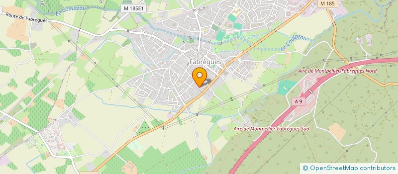 localisation de l'entreprise MAM BEBES REVEURS à FABREGUES