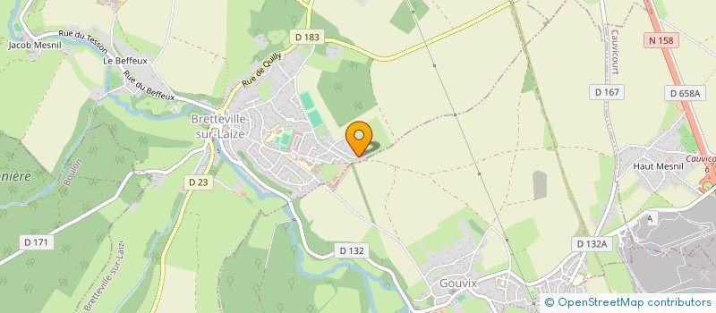 localisation de l'entreprise MAM BULLE D'ENFANTS  BRETTEVILLE-SUR-LAIZE