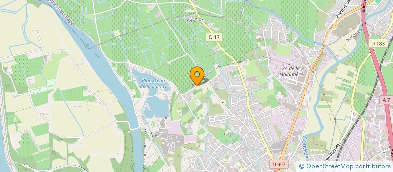 localisation de l'entreprise MAM BULLE DE DOUCEUR à SORGUES