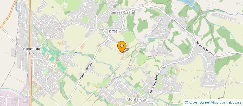 localisation de l'entreprise MAM BULLE DE DOUCEUR  SERRES-CASTET