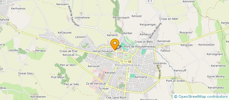 localisation de l'entreprise MAM BULLES DE BONHEUR  PLOUDALMEZEAU