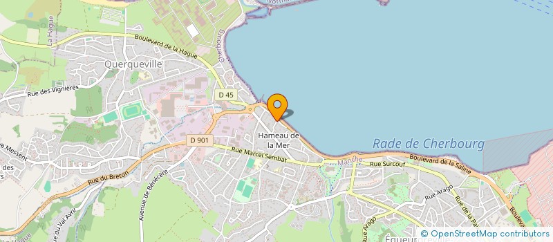 localisation de l'entreprise MAM CHEZ LES AS-CALINES à CHERBOURG-EN-COTENTIN