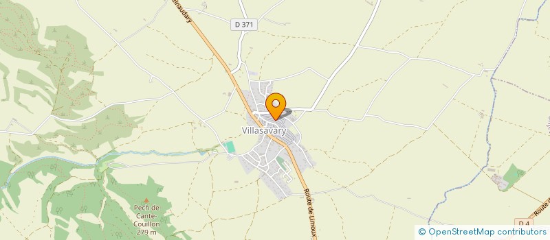 localisation de l'entreprise MAM COLIBRIS  VILLASAVARY