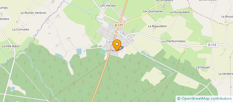 localisation de l'entreprise MAM CRACOTTE ET COMPOTE  SAINT-GERMAIN-EN-COGLES